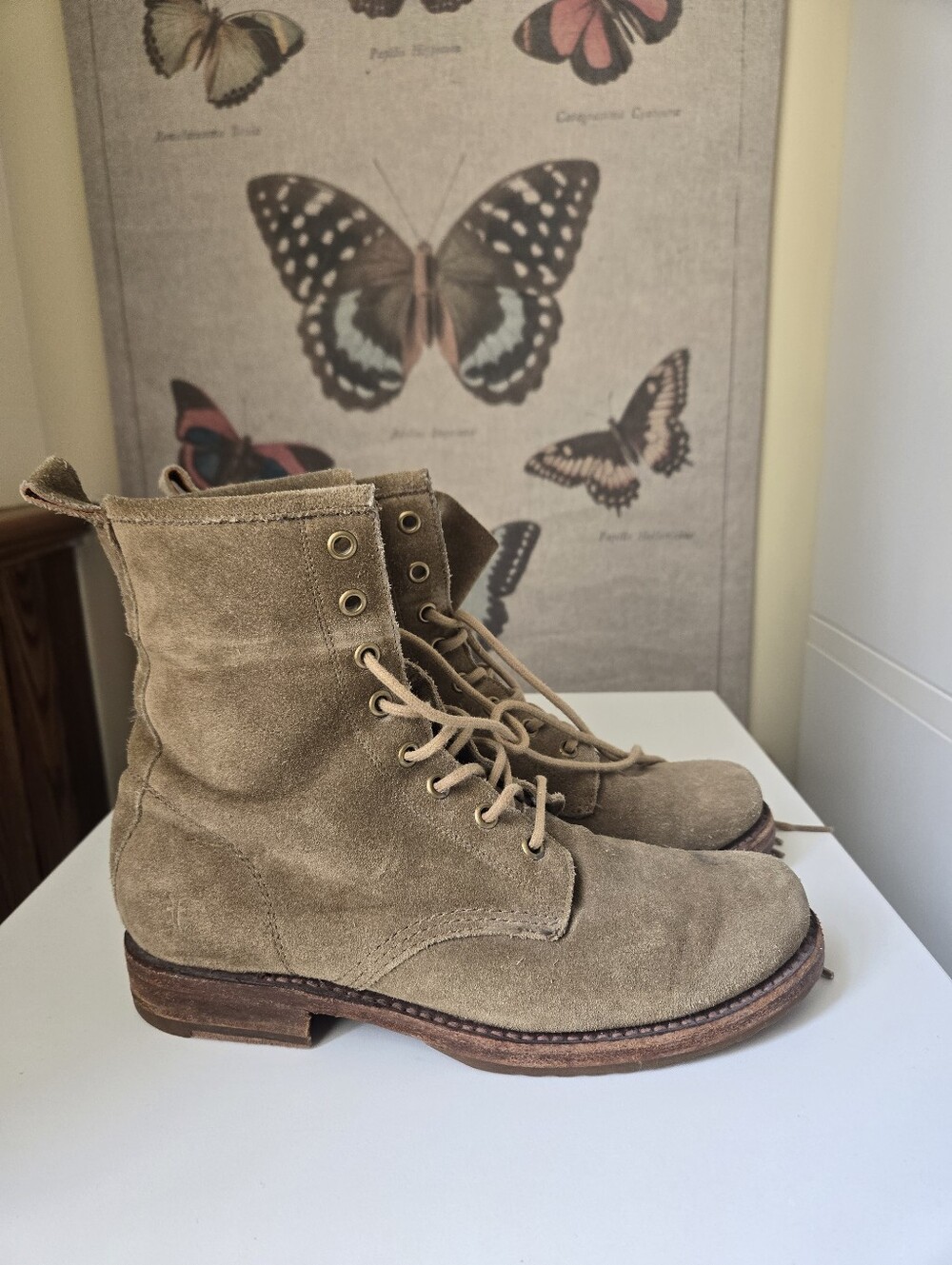 Frye Veronica Combat Boots